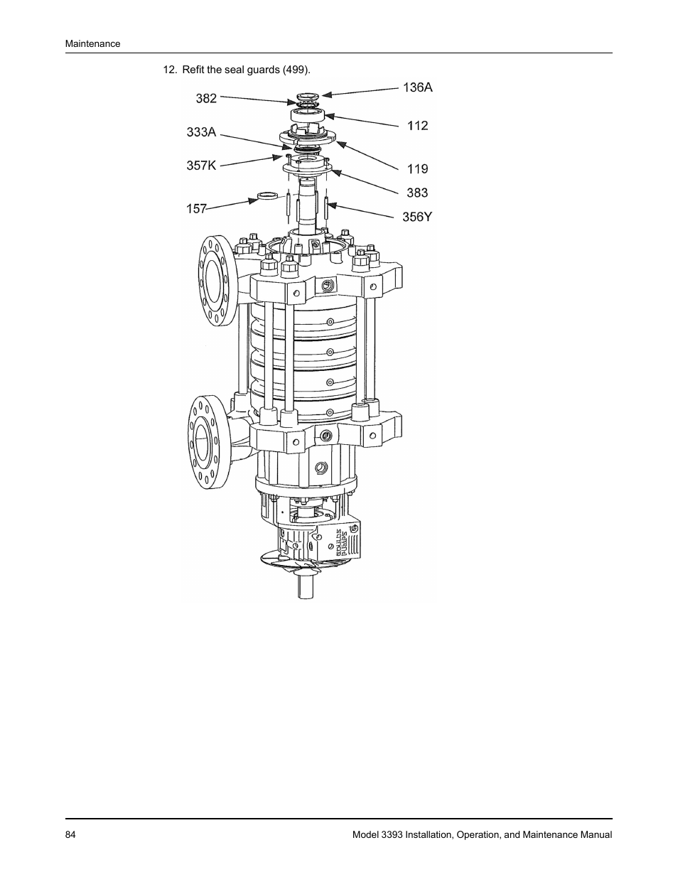 Goulds Pumps 3393 - IOM User Manual | Page 86 / 124