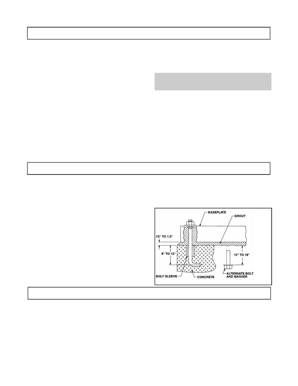 Location, Foundation, Setting the baseplate | Goulds Pumps 3408 - IOM User Manual | Page 14 / 78