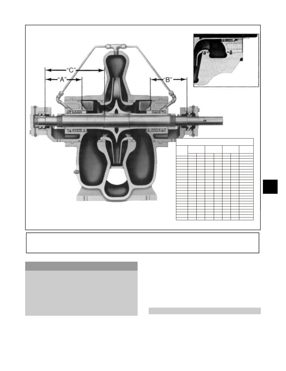 Warning, Fig. 39, Setting dimensions | Dowel pin location at parting line | Goulds Pumps 3408 - IOM User Manual | Page 51 / 78