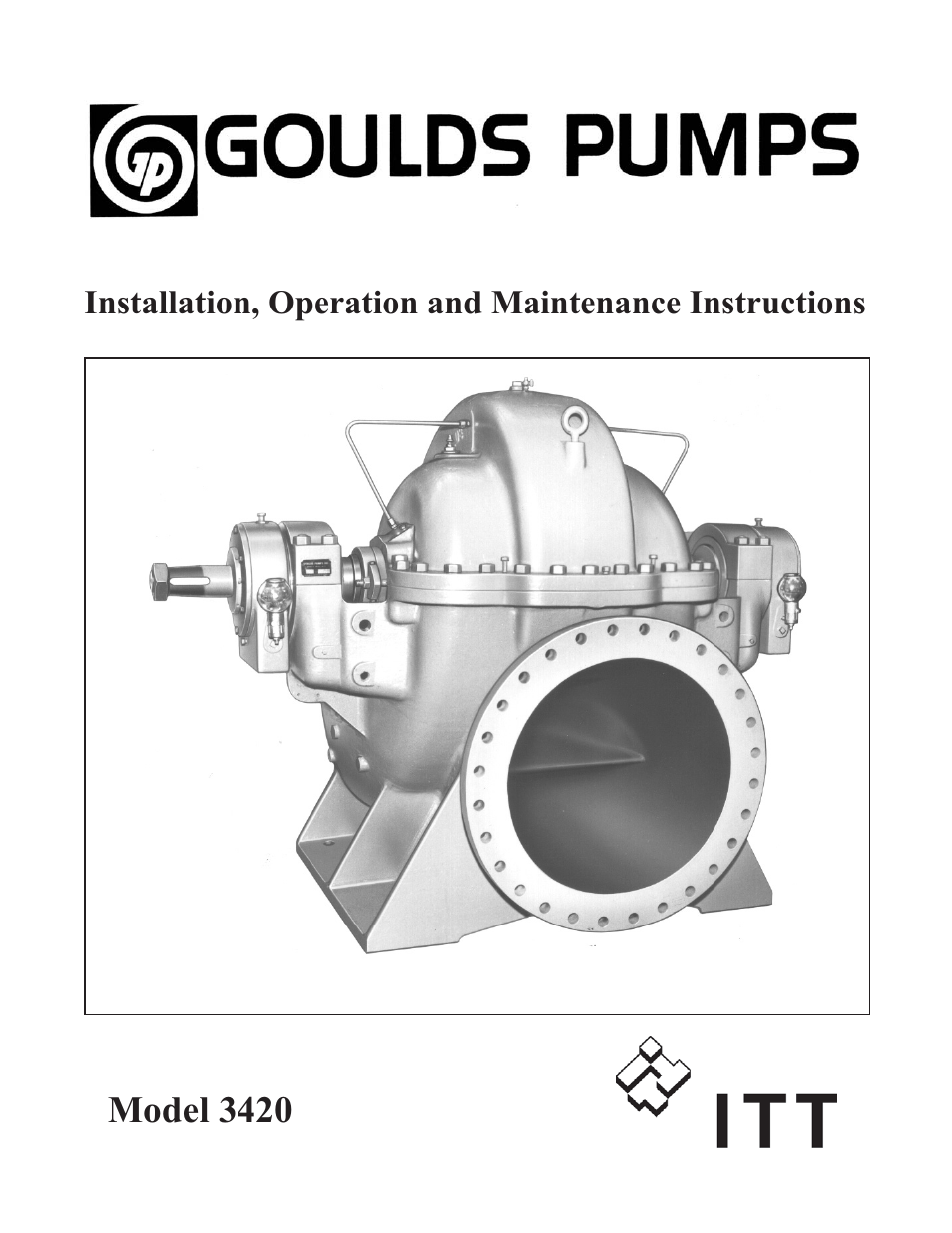 Goulds Pumps 3420 - IOM User Manual | 120 pages