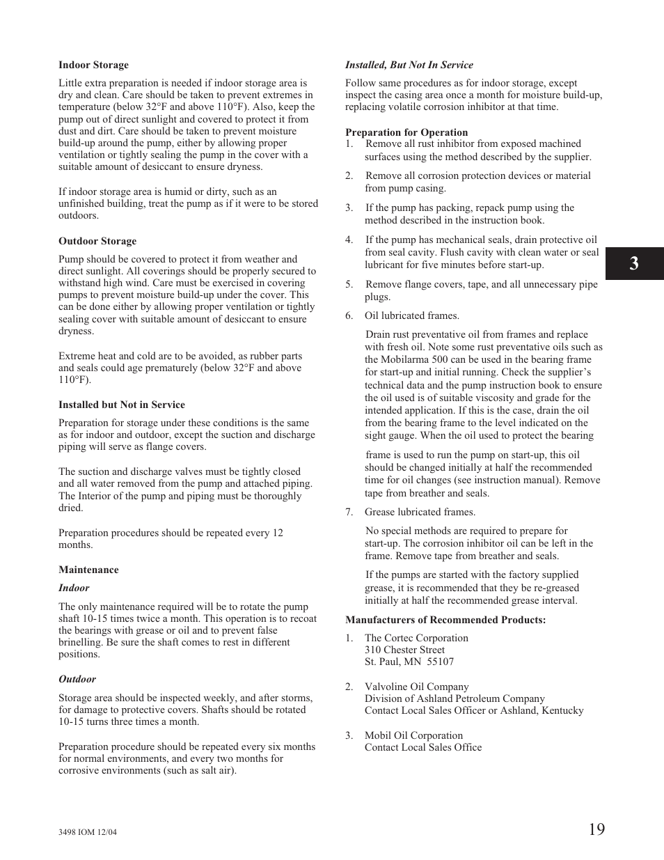 Goulds Pumps 3498 - IOM User Manual | Page 22 / 59