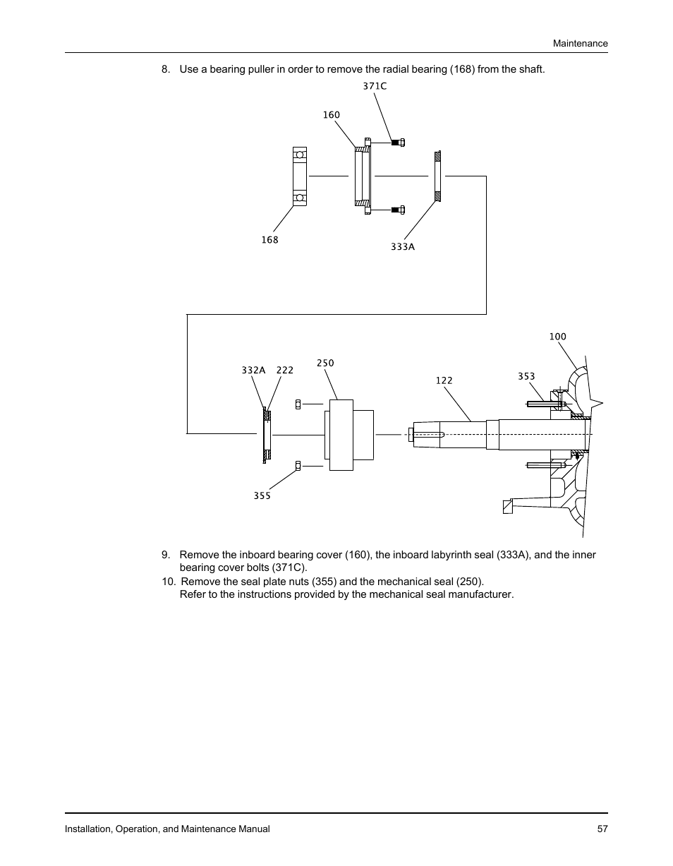 Goulds Pumps 3610 - IOM User Manual | Page 59 / 98