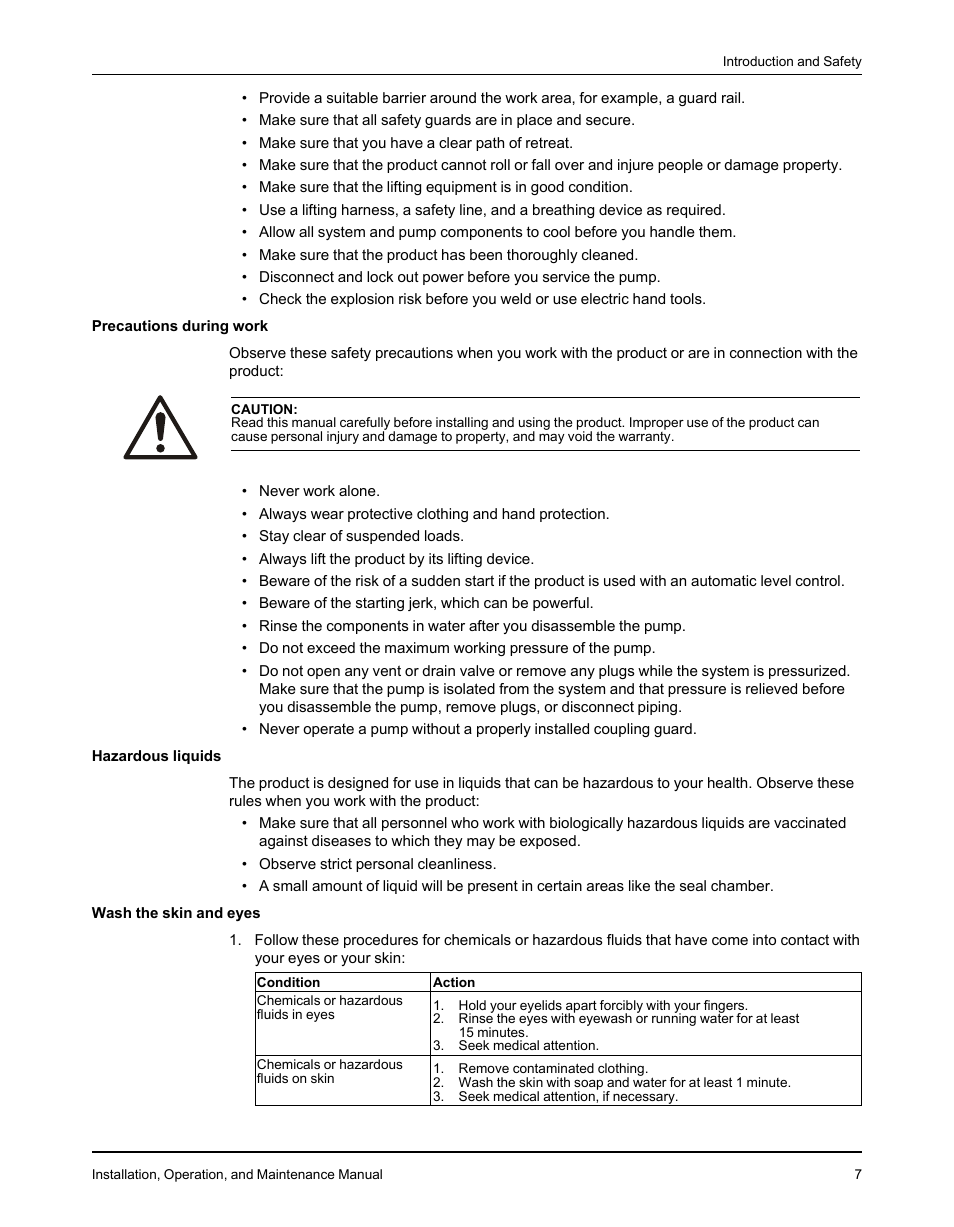 Goulds Pumps 3610 - IOM User Manual | Page 9 / 98
