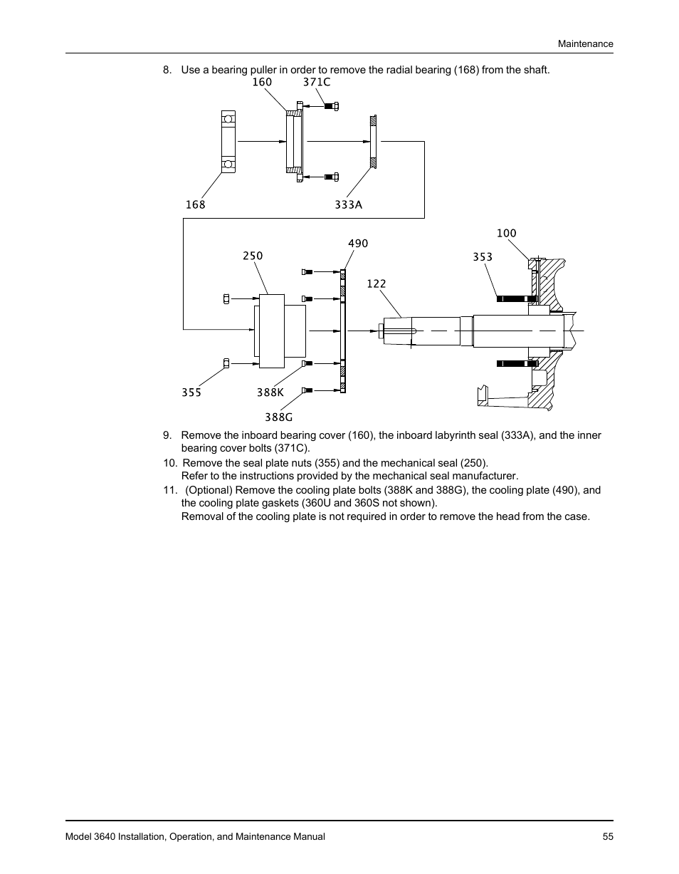 Goulds Pumps 3640 - IOM User Manual | Page 57 / 98