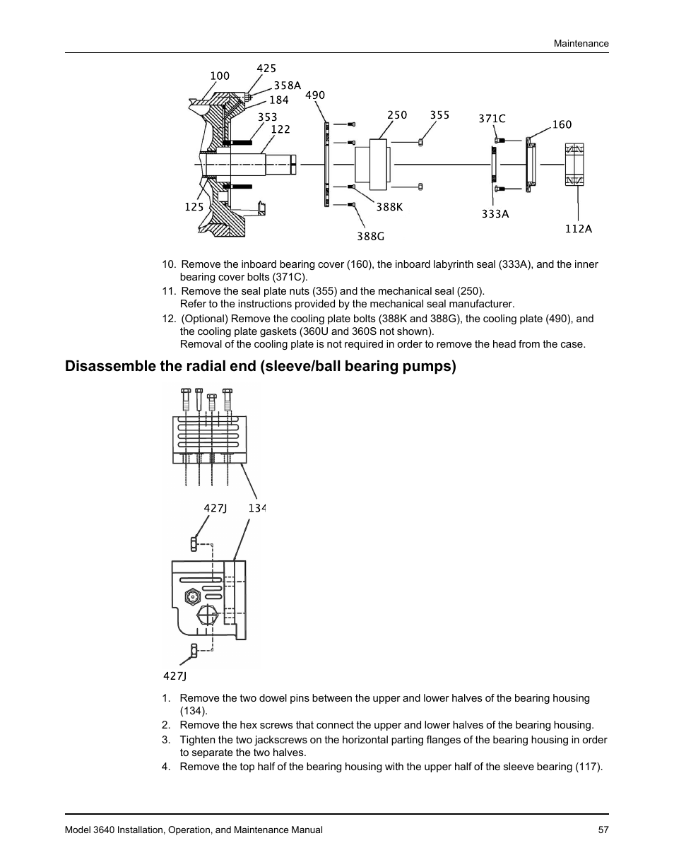 Goulds Pumps 3640 - IOM User Manual | Page 59 / 98