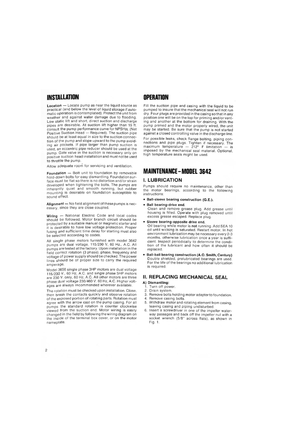 Goulds Pumps 3656 - IOM User Manual | Page 10 / 12