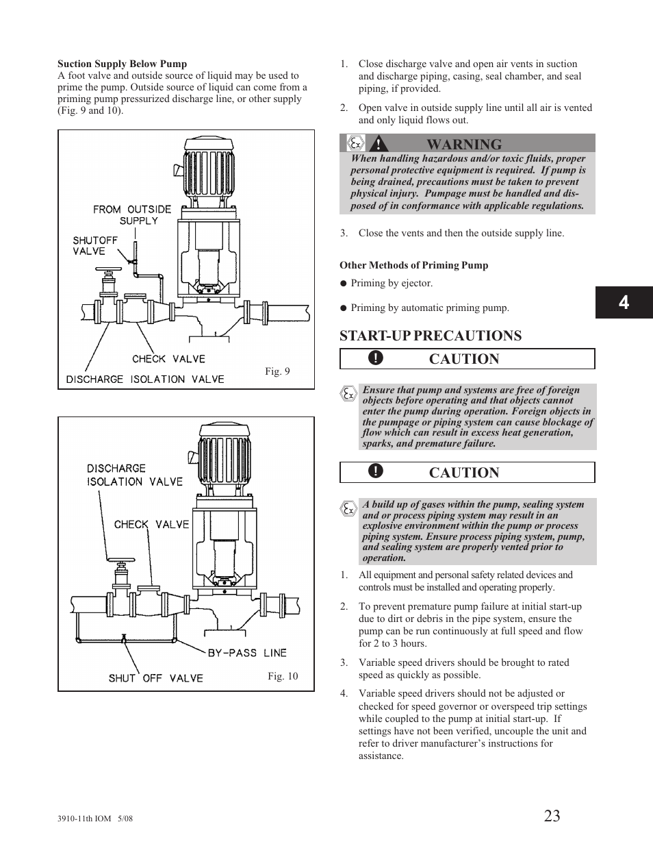 Goulds Pumps 3910 11th ed. - IOM User Manual | Page 23 / 80
