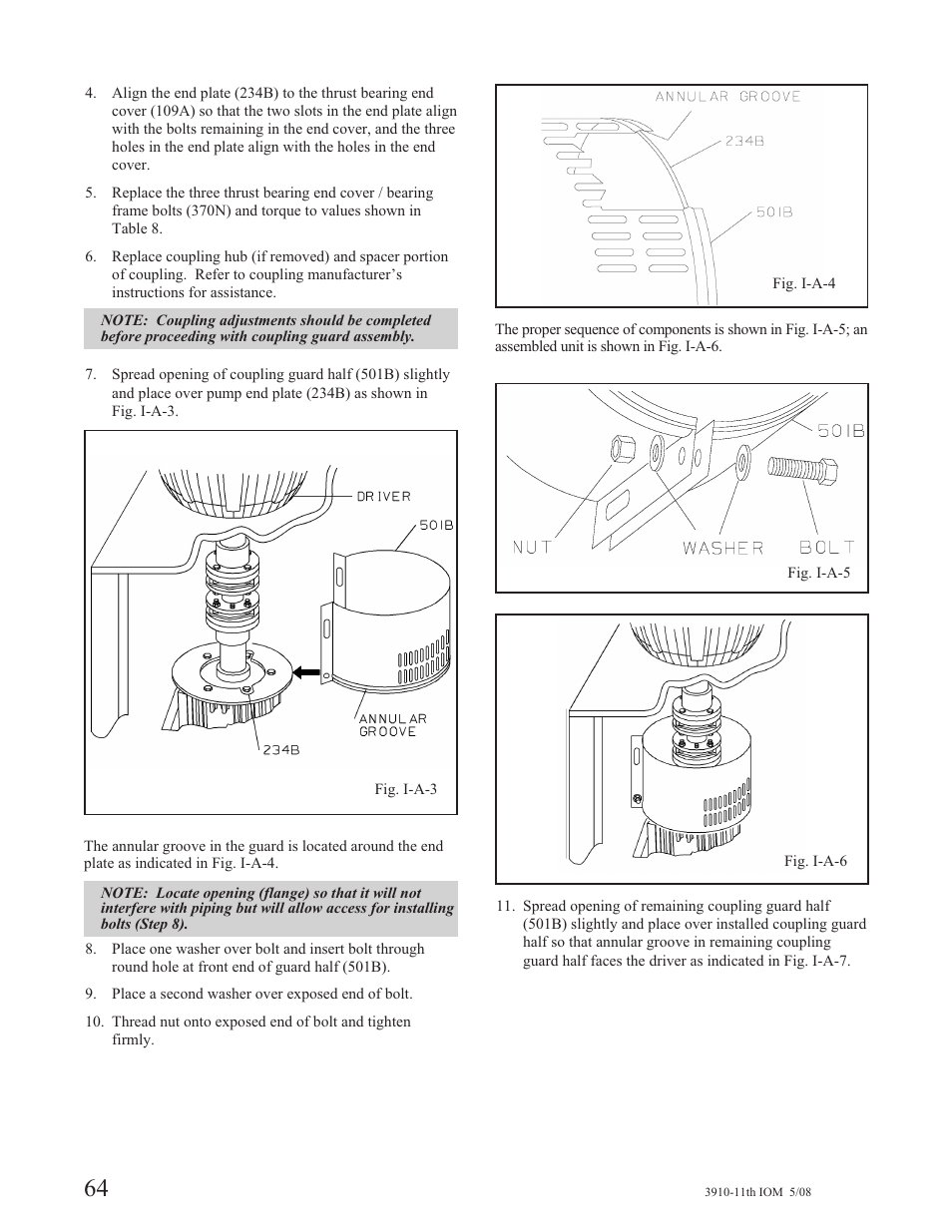 Goulds Pumps 3910 11th ed. - IOM User Manual | Page 64 / 80