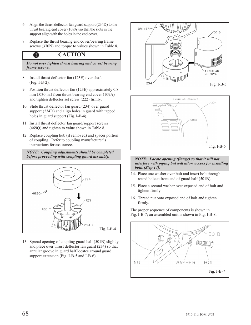 Caution | Goulds Pumps 3910 11th ed. - IOM User Manual | Page 68 / 80