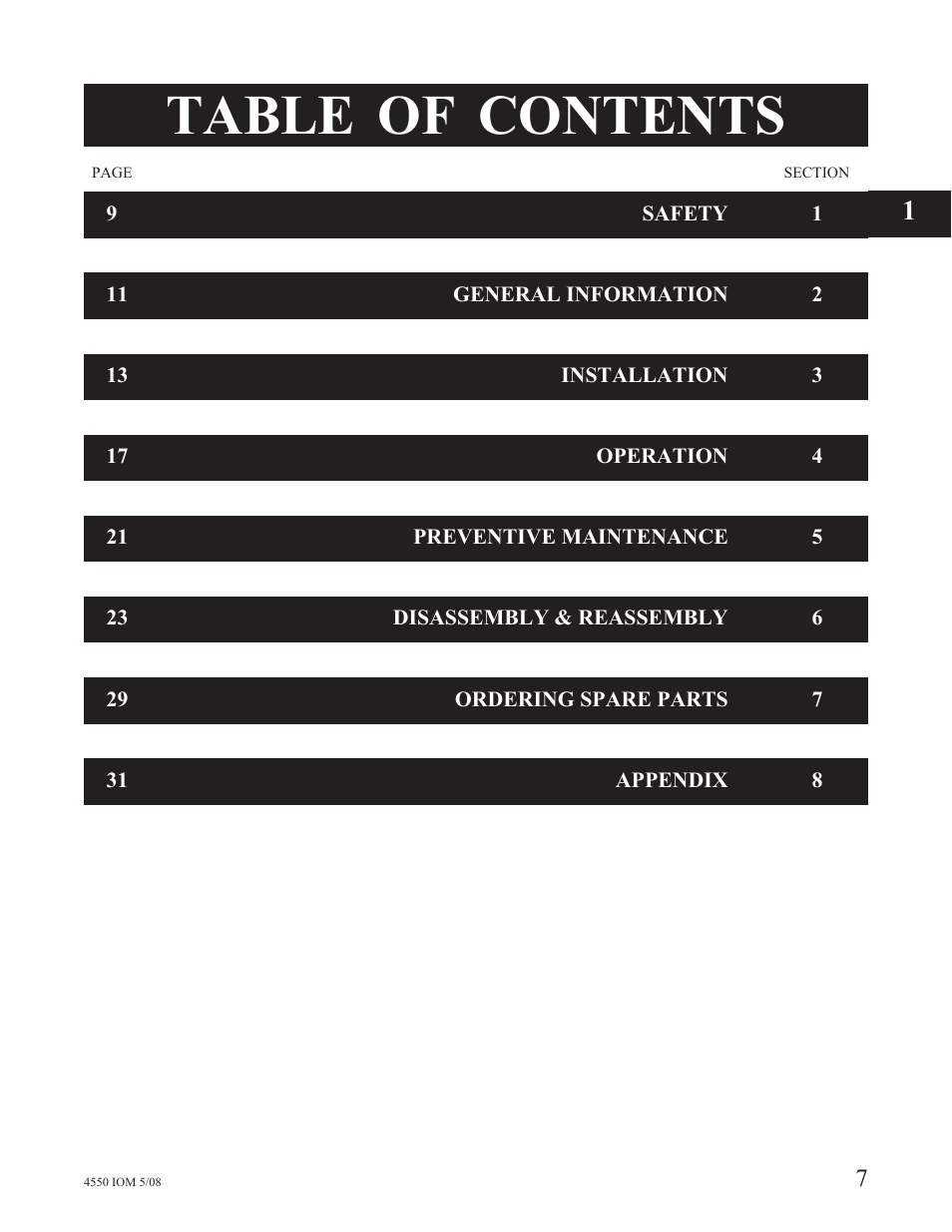 Goulds Pumps 4550 - IOM User Manual | Page 5 / 36