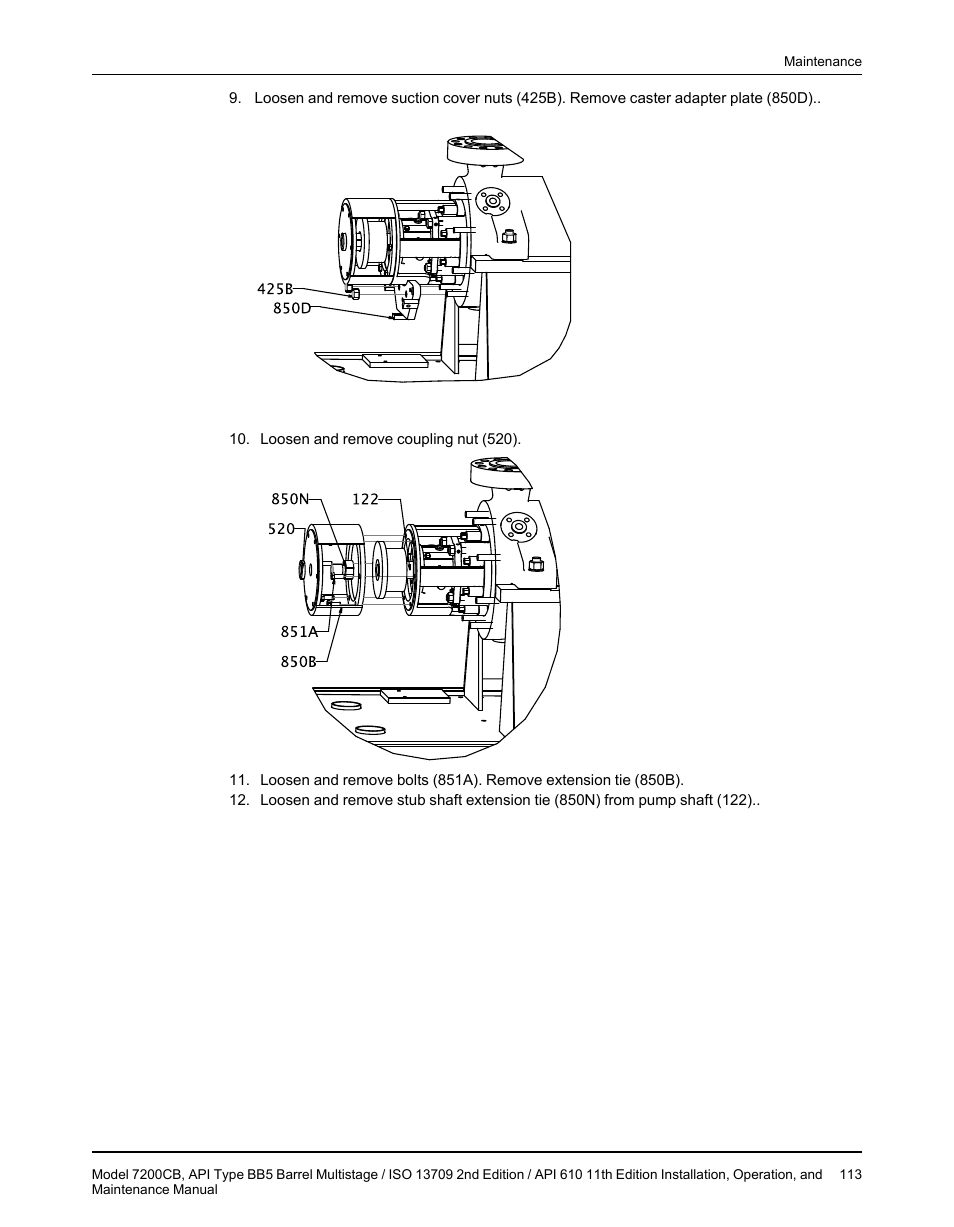 Goulds Pumps 7200CB - IOM User Manual | Page 115 / 132