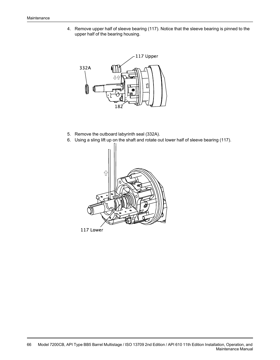 Goulds Pumps 7200CB - IOM User Manual | Page 68 / 132