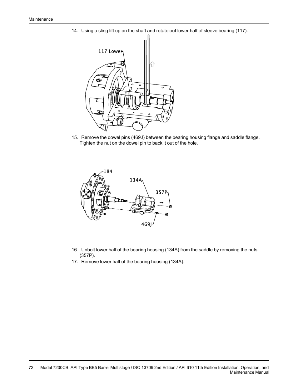 Goulds Pumps 7200CB - IOM User Manual | Page 74 / 132