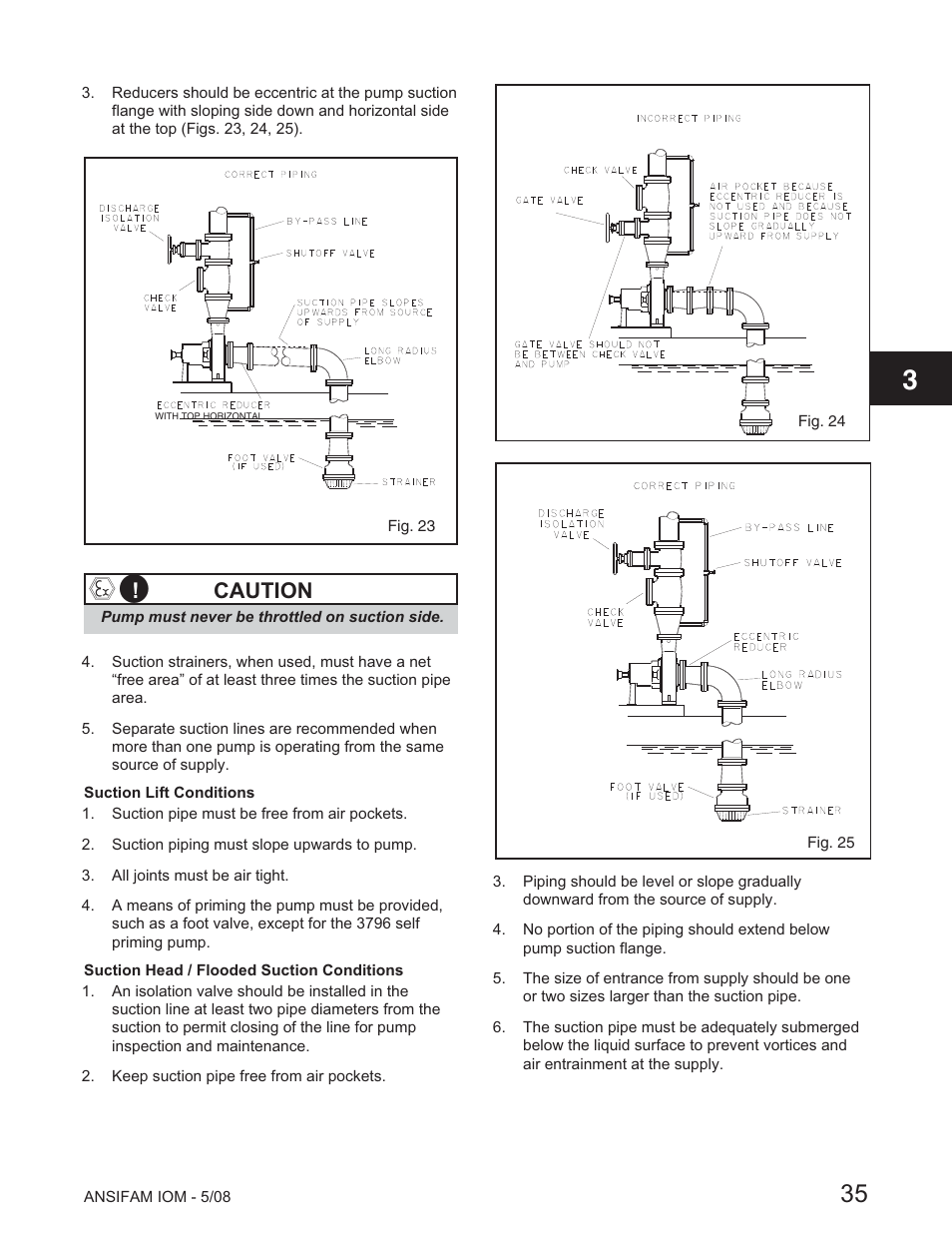 Caution | Goulds Pumps ANSI FAMILY IOM (ATEX Compliant) User Manual | Page 37 / 56