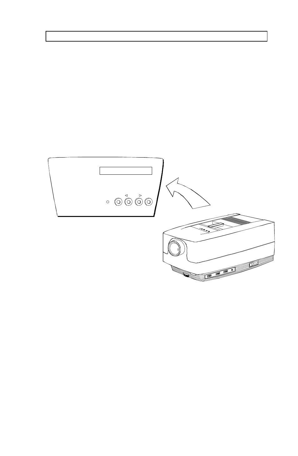 2 top panel keyboard, User guide lcd projector 26 | Ask Proxima Impression 860 User Manual | Page 27 / 46