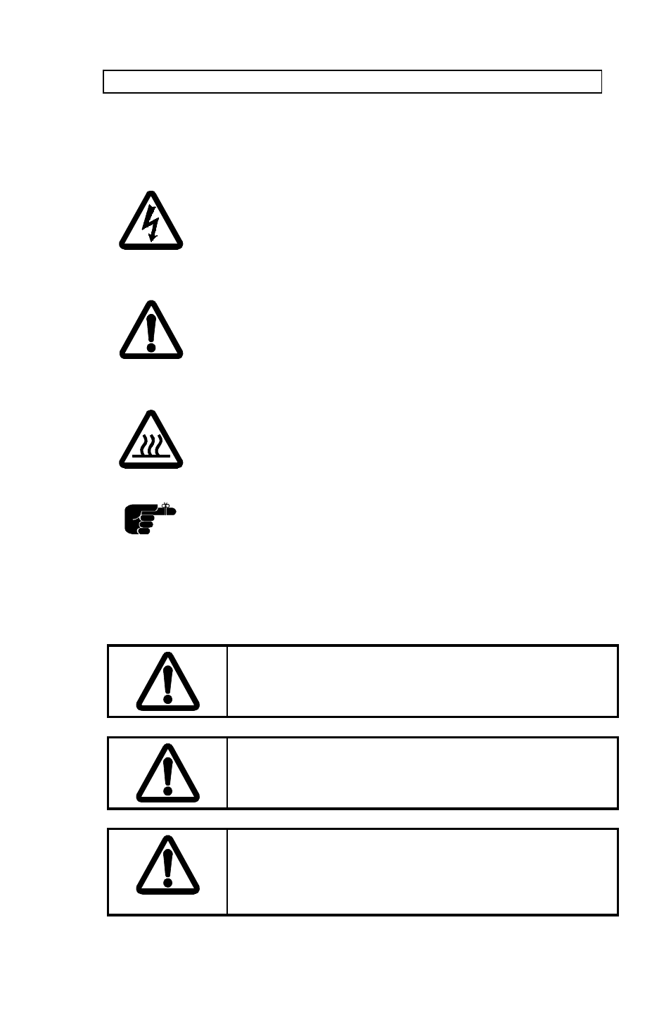 1 symbol descriptions, 2 safety instructions | Ask Proxima Impression 860 User Manual | Page 6 / 46