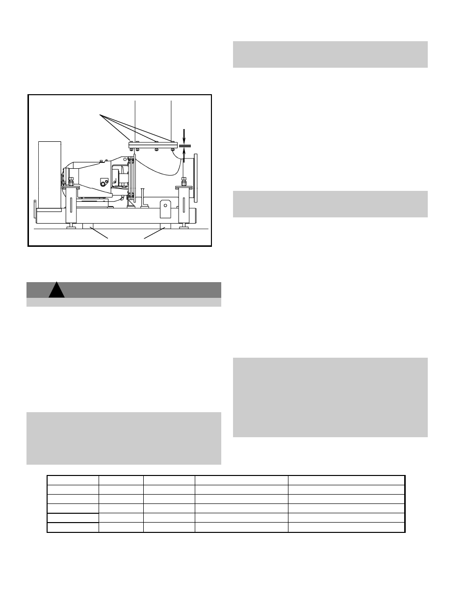 Warning | Goulds Pumps AF (Axial Flow) (6"-36) MXR Bearings" User Manual | Page 20 / 72