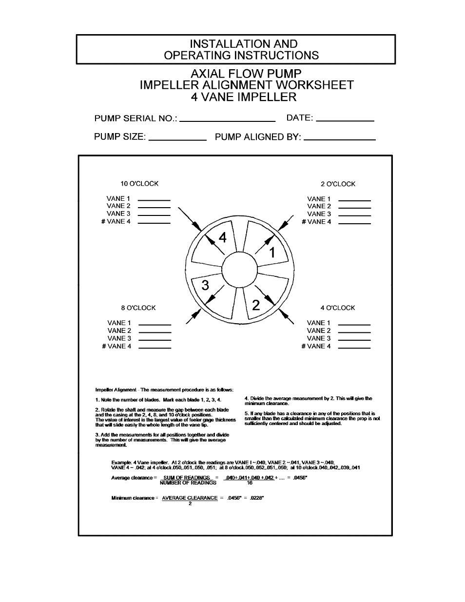 Goulds Pumps AF (Axial Flow) (6"-36) MXR Bearings" User Manual | Page 30 / 72