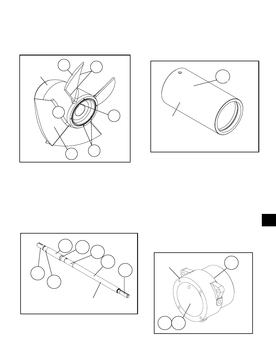Goulds Pumps AF (Axial Flow) (6"-36) MXR Bearings" User Manual | Page 55 / 72