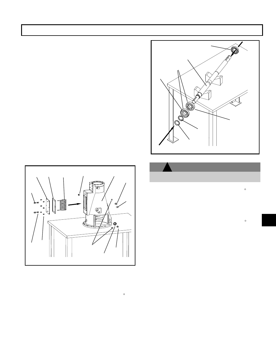Re-assembly, Warning | Goulds Pumps AF (Axial Flow) (6"-36) MXR Bearings" User Manual | Page 57 / 72