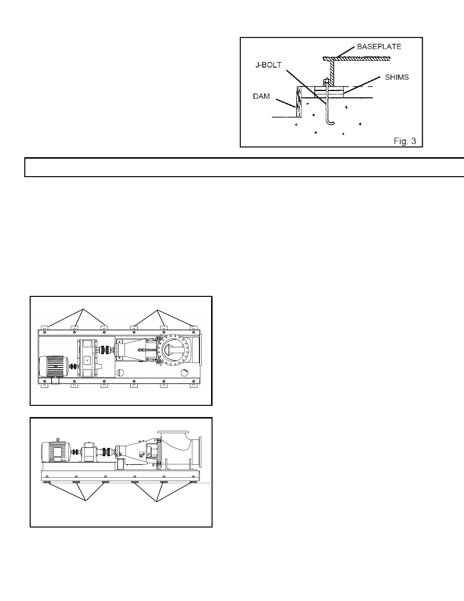 Sub-base leveling | Goulds Pumps AF (Axial Flow) (42"/1200mm/54/60"/66") LM/LMR Bearings - IOM" User Manual | Page 16 / 64