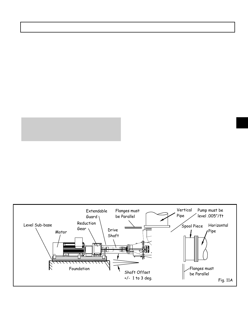 Pipe hung installation | Goulds Pumps AF (Axial Flow) (42"/1200mm/54/60"/66") LM/LMR Bearings - IOM" User Manual | Page 21 / 64