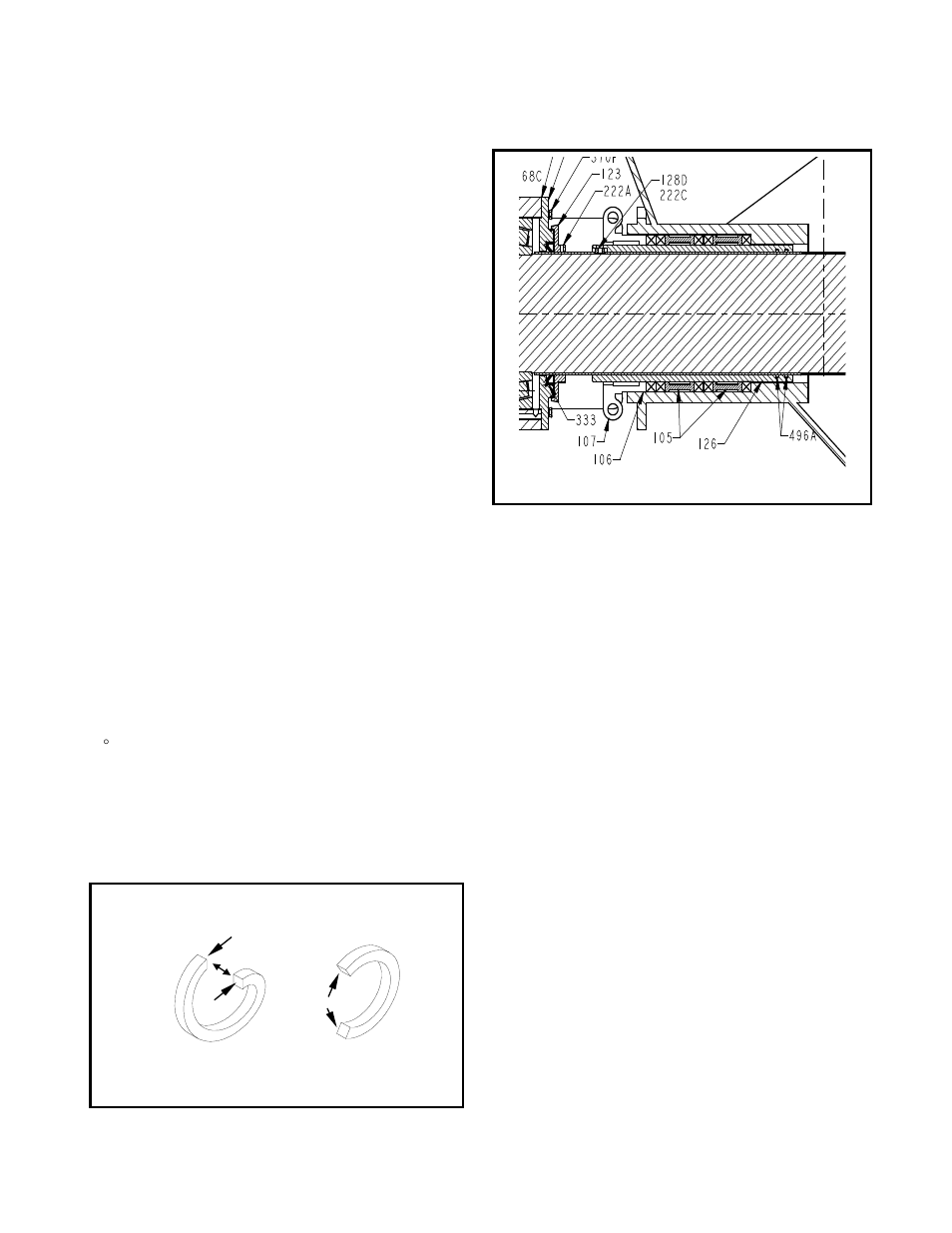 Packing rings | Goulds Pumps AF (Axial Flow) (42"/1200mm/54/60"/66") LM/LMR Bearings - IOM" User Manual | Page 42 / 64