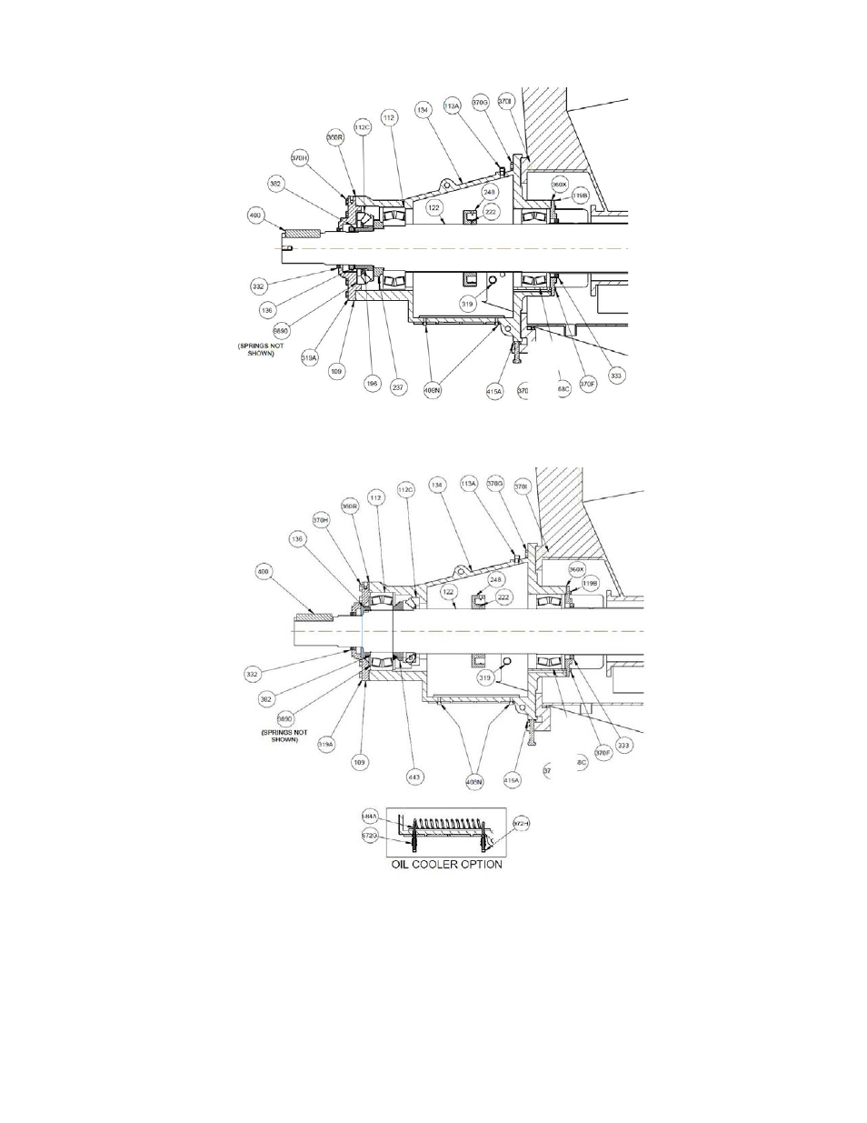 Goulds Pumps AF (Axial Flow) (42"/1200mm/54/60"/66") LM/LMR Bearings - IOM" User Manual | Page 51 / 64