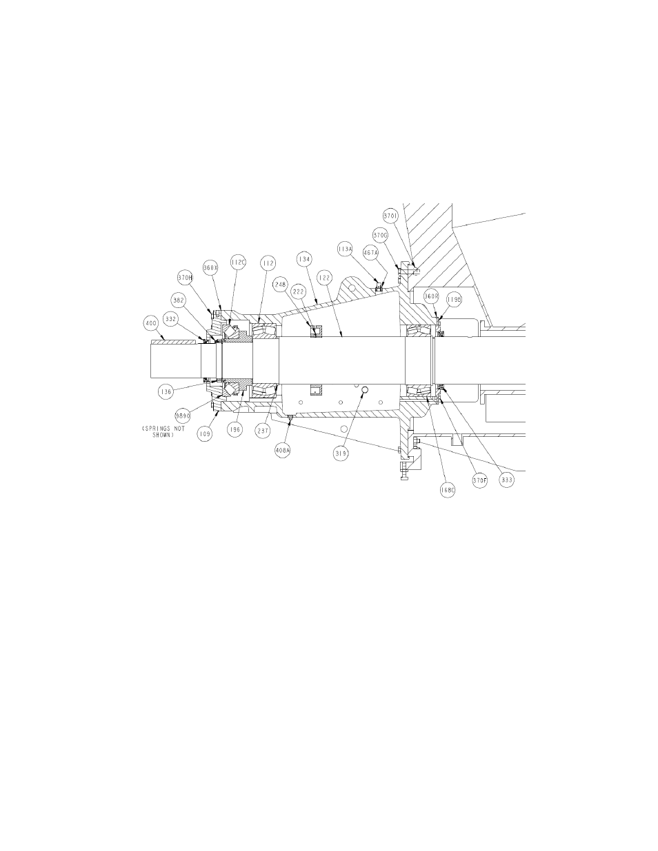 Goulds Pumps AF (Axial Flow) (42"/1200mm/54/60"/66") LM/LMR Bearings - IOM" User Manual | Page 55 / 64