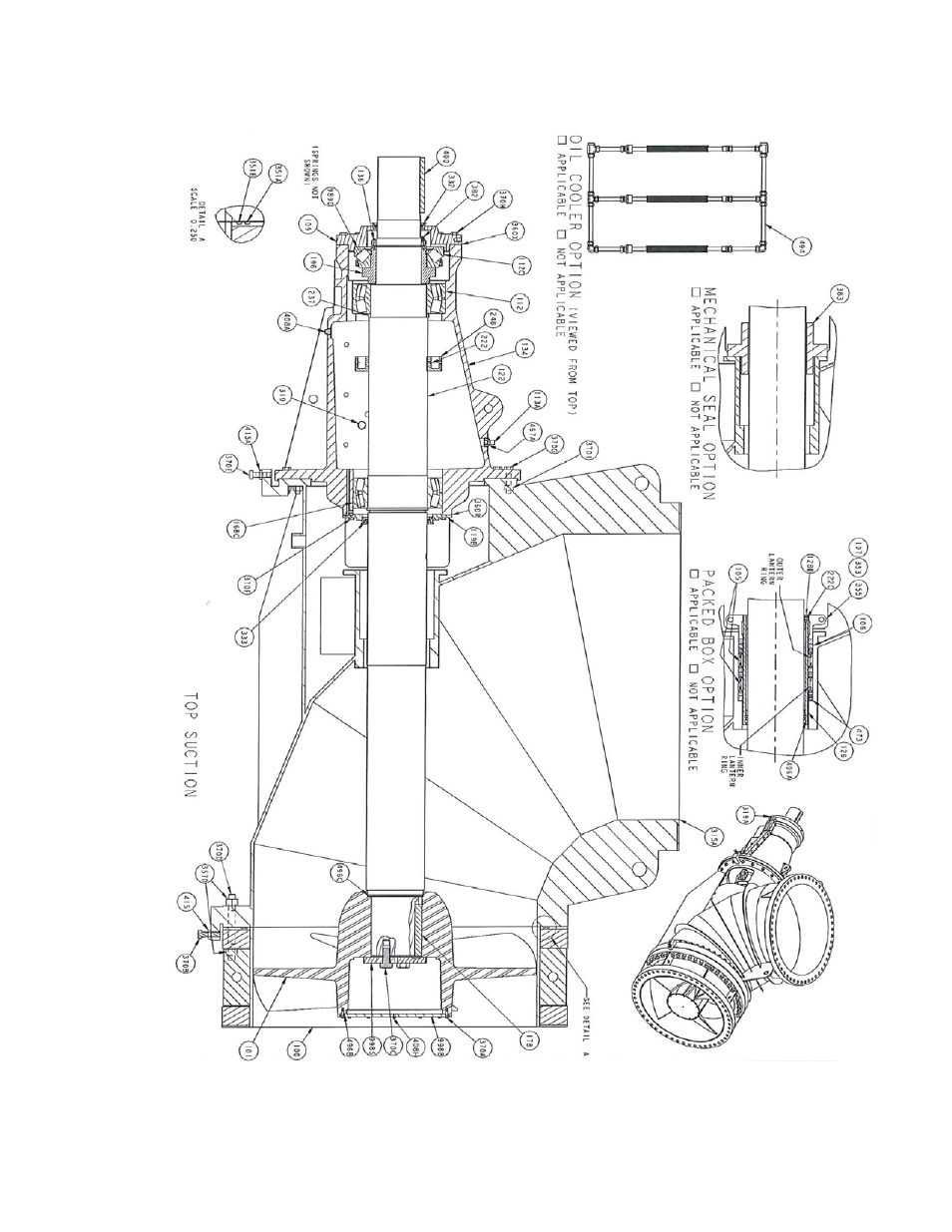 Goulds Pumps AF (Axial Flow) (42"/1200mm/54/60"/66") LM/LMR Bearings - IOM" User Manual | Page 56 / 64