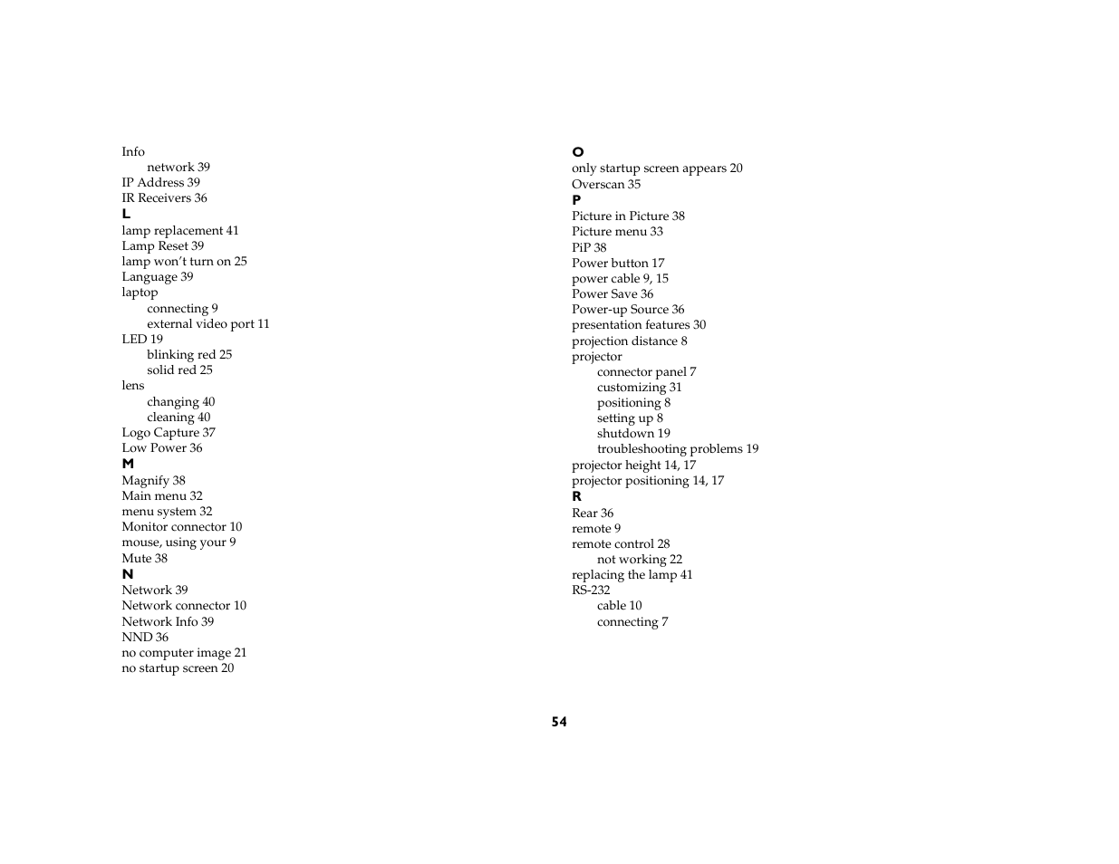 Ask Proxima C440/C450 User Manual | Page 56 / 61