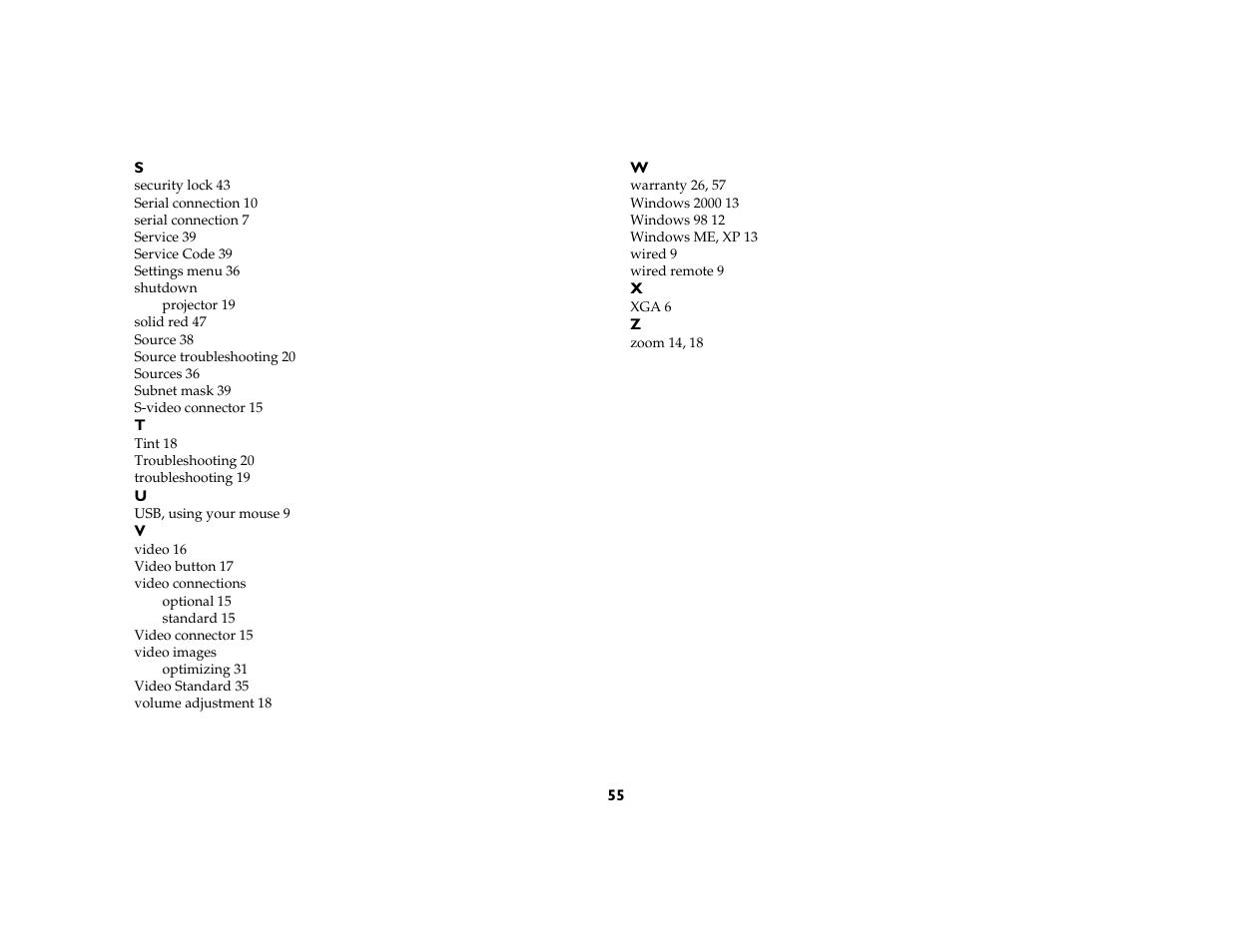 Ask Proxima C440/C450 User Manual | Page 57 / 61