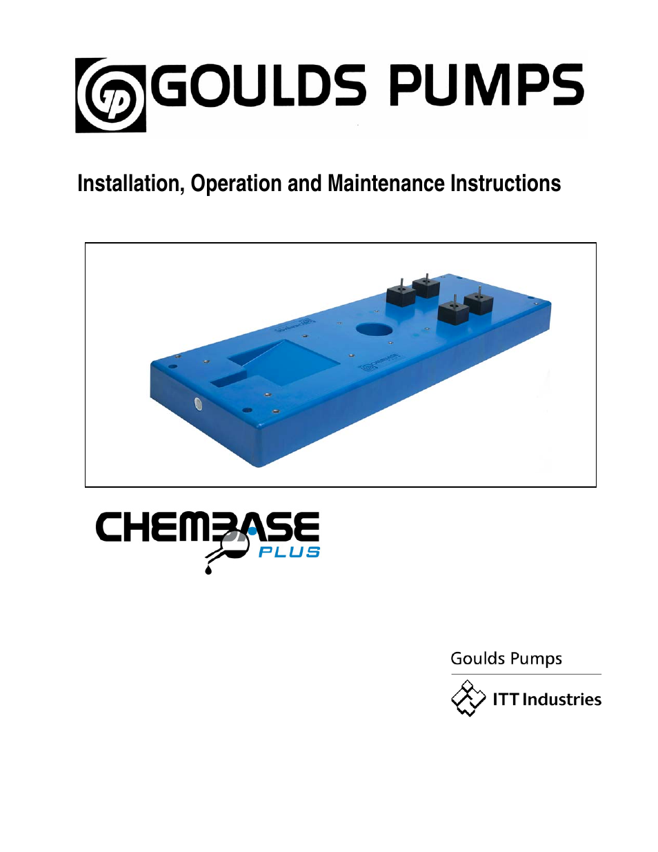 Goulds Pumps ChemBasePlu - IOM User Manual | 18 pages