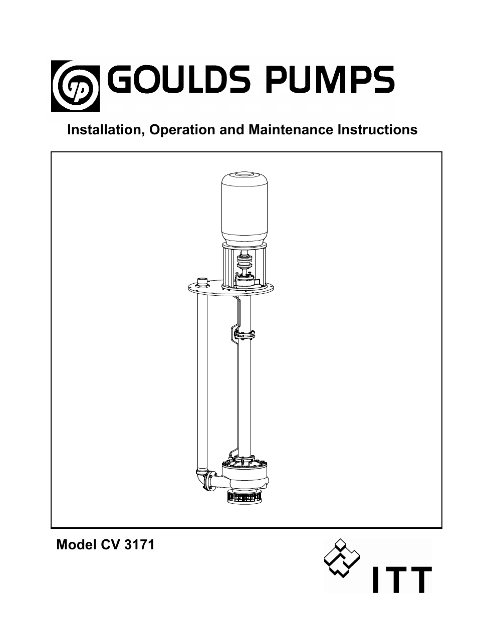 Goulds Pumps CV 3171 - IOM User Manual | 53 pages