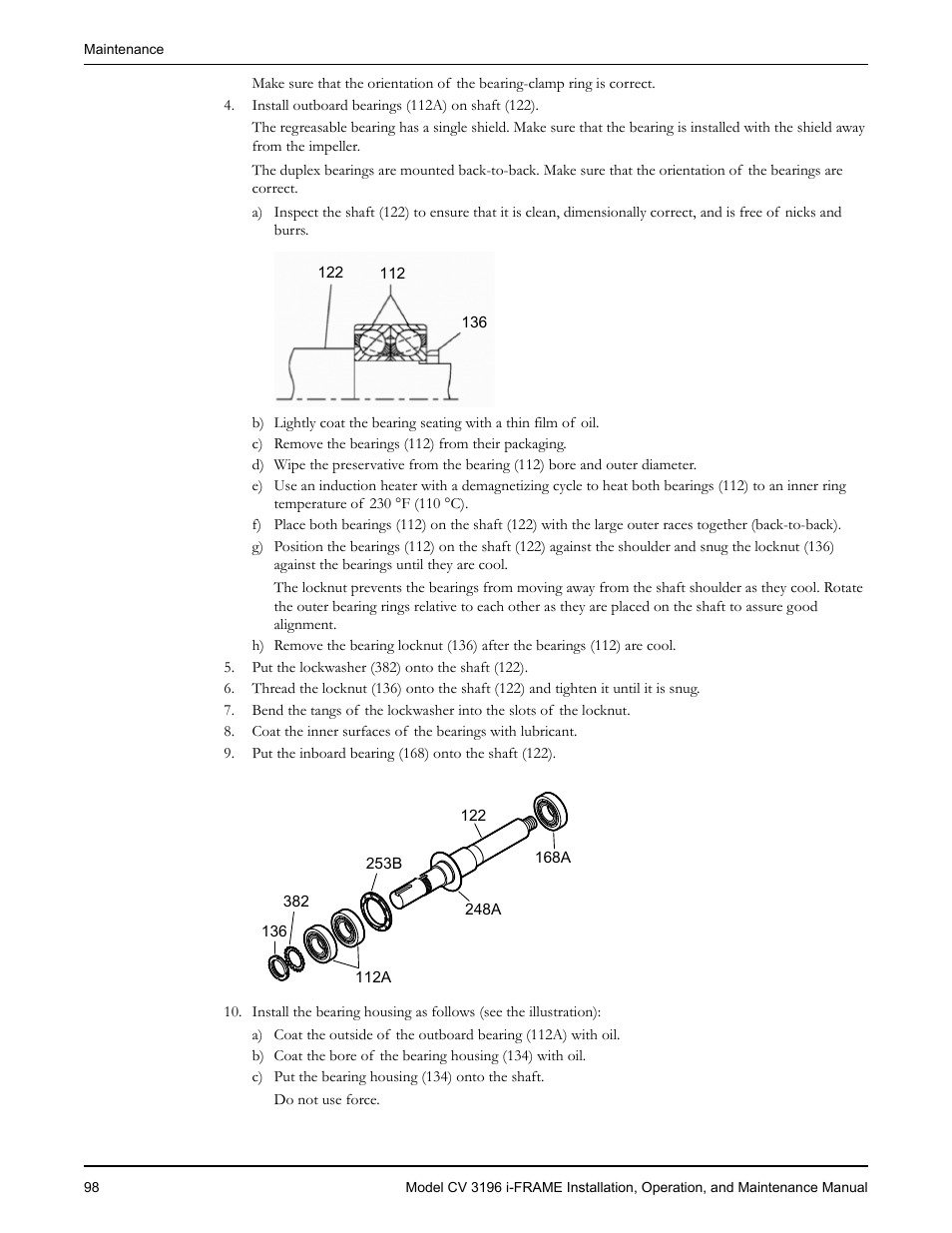 Goulds Pumps CV 3196 i-FRAME - IOM User Manual | Page 100 / 152