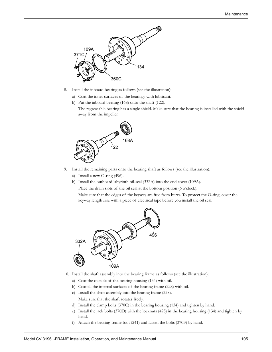 Goulds Pumps CV 3196 i-FRAME - IOM User Manual | Page 107 / 152
