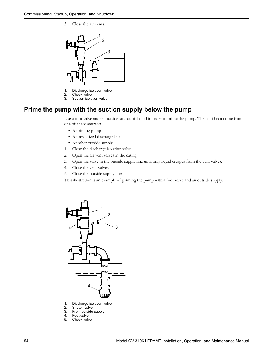 Goulds Pumps CV 3196 i-FRAME - IOM User Manual | Page 56 / 152