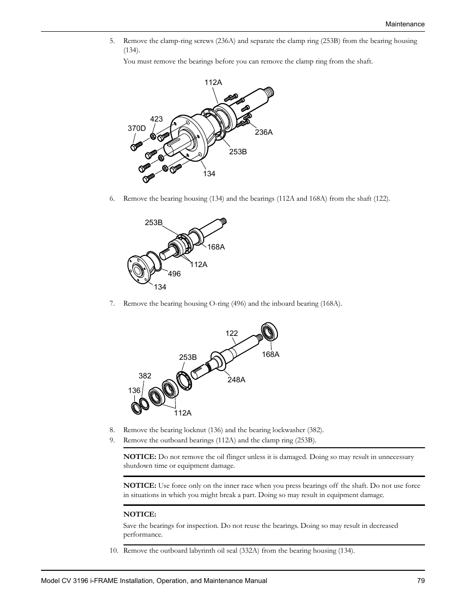 Goulds Pumps CV 3196 i-FRAME - IOM User Manual | Page 81 / 152
