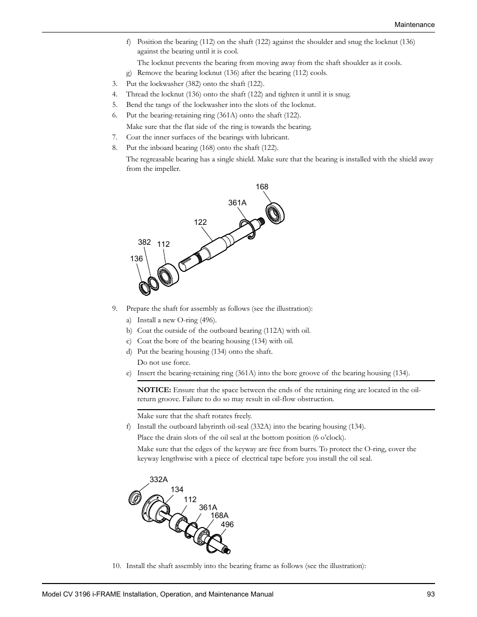 Goulds Pumps CV 3196 i-FRAME - IOM User Manual | Page 95 / 152