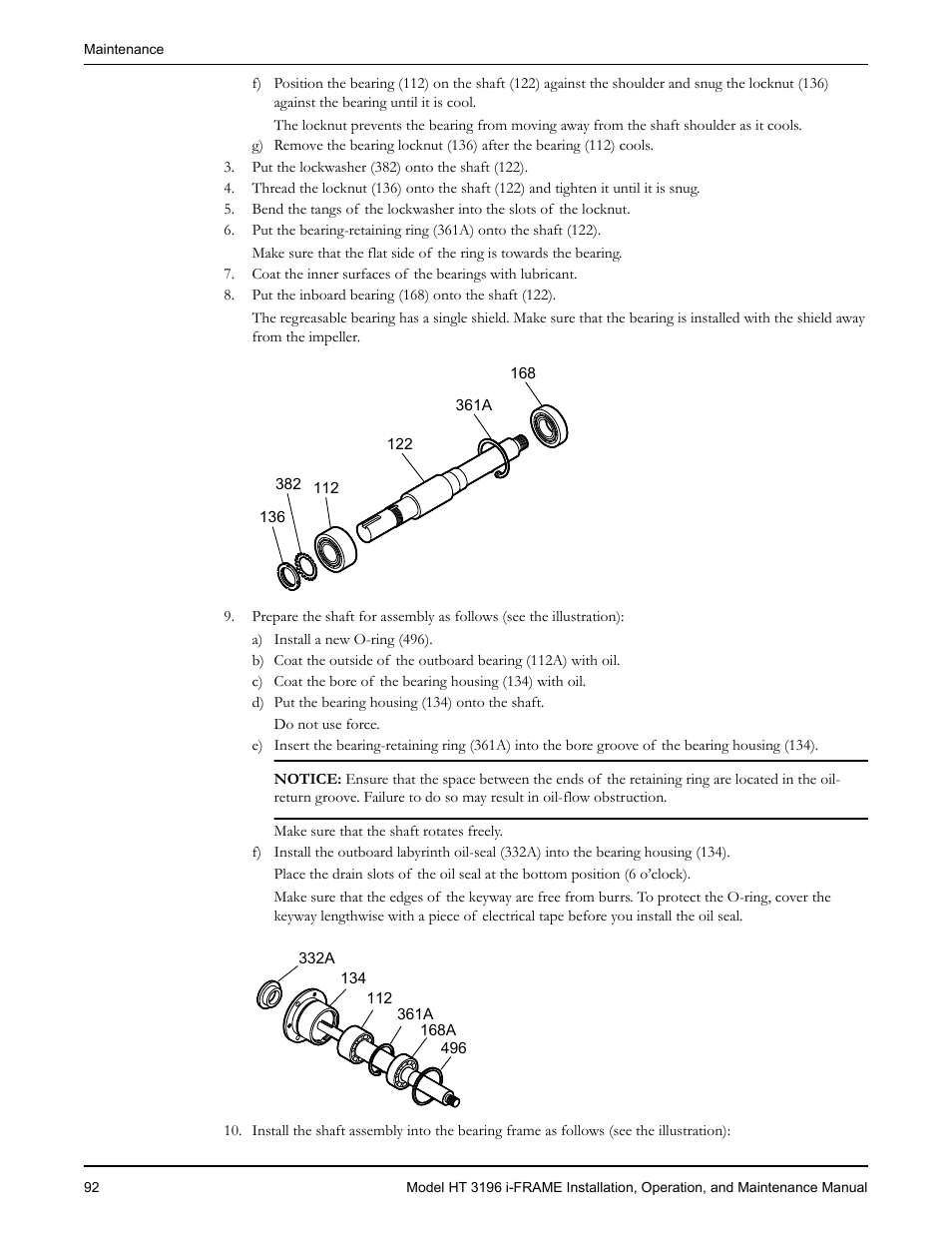 Goulds Pumps HT 3196 i-FRAME - IOM User Manual | Page 94 / 148