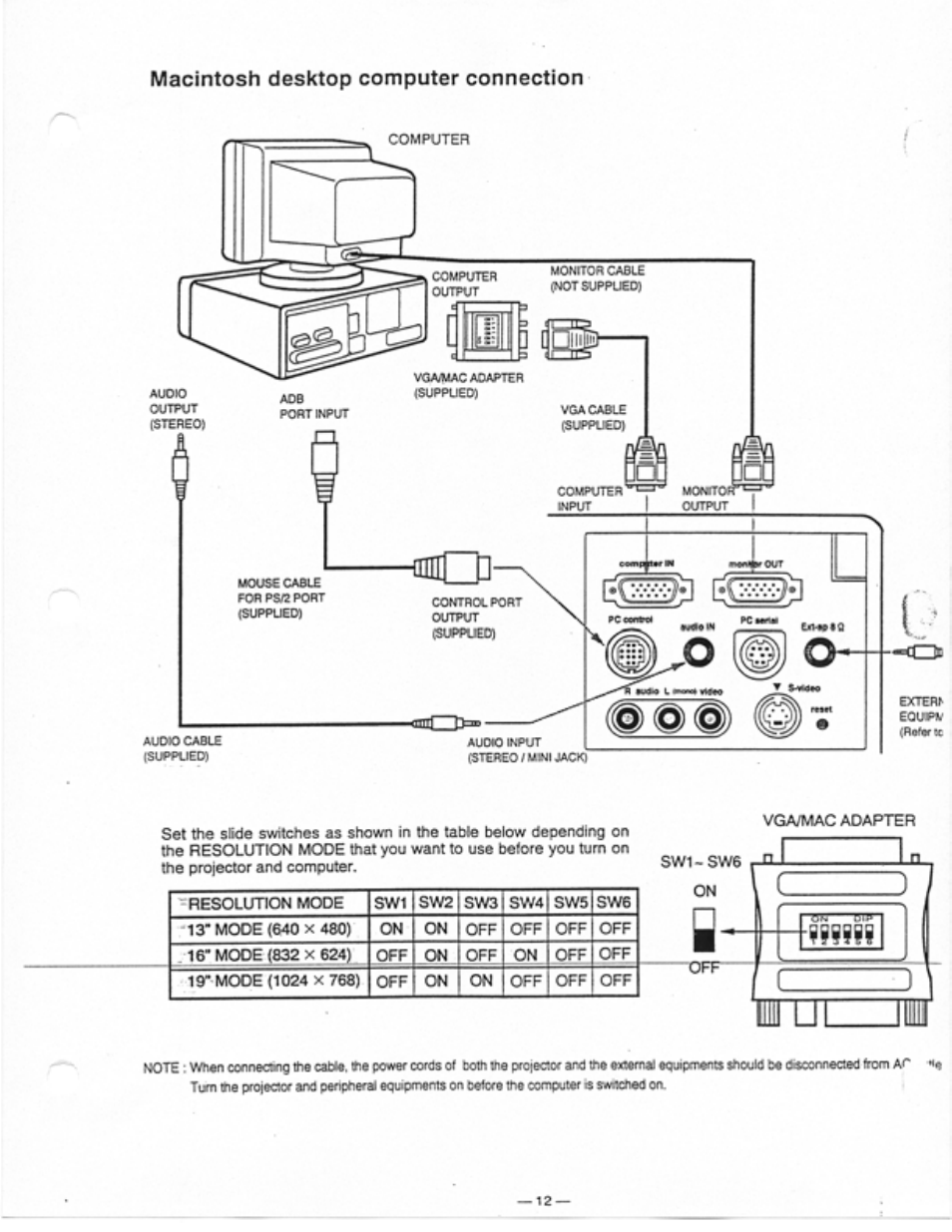 J in, Mil iii mm | Ask Proxima Ultralight LS1 User Manual | Page 14 / 49