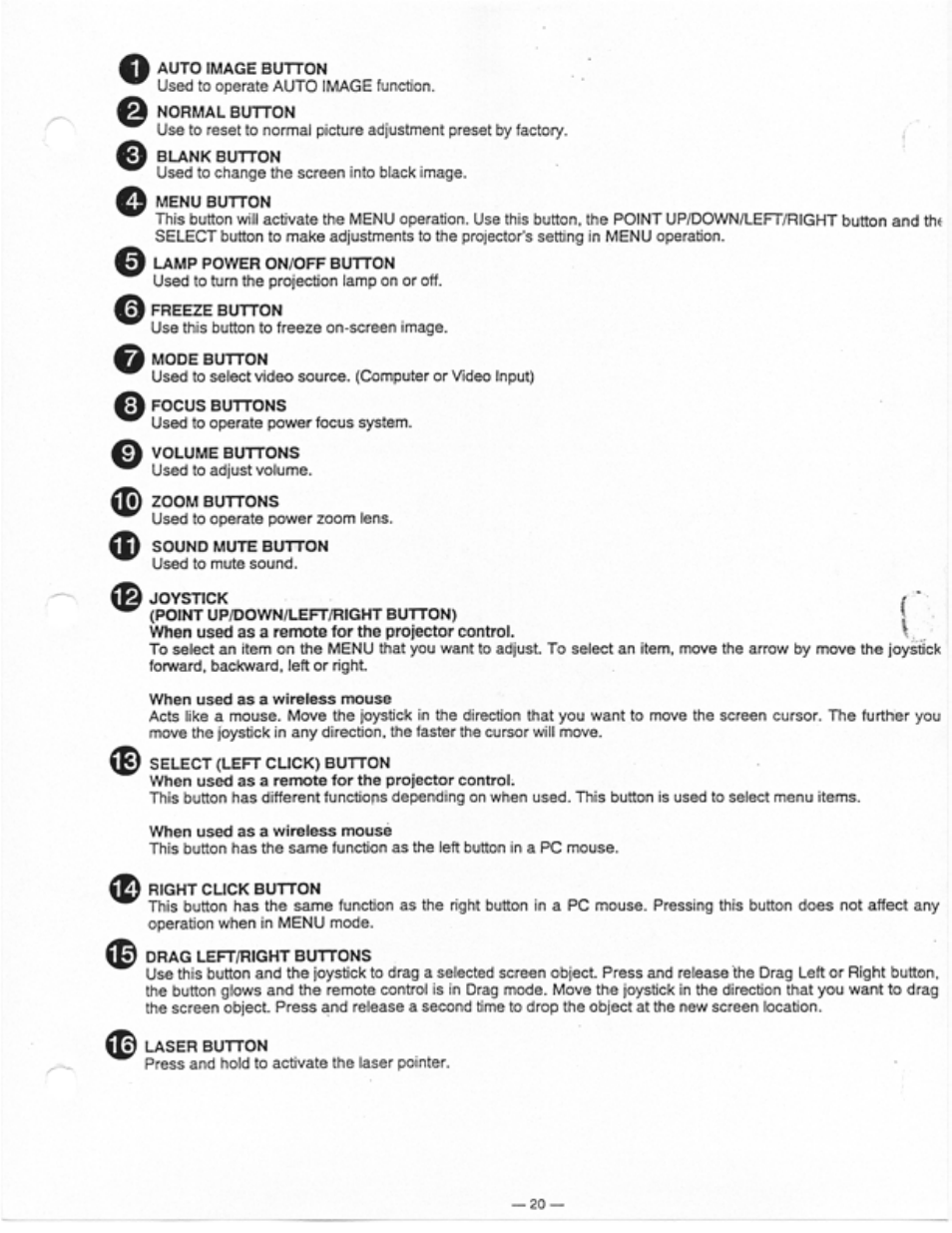 Ask Proxima Ultralight LS1 User Manual | Page 22 / 49