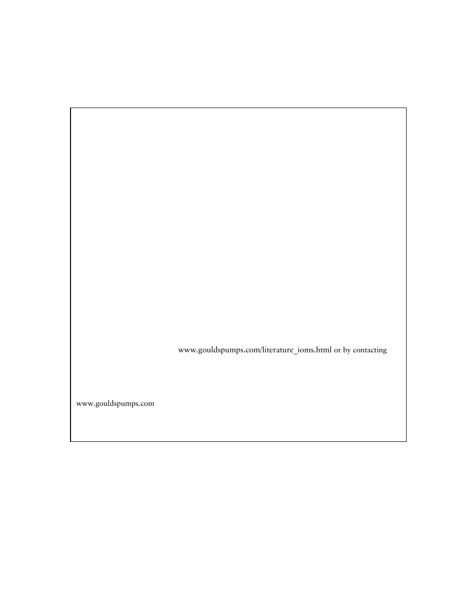 Important safety notice | Goulds Pumps JC - IOM User Manual | Page 5 / 36