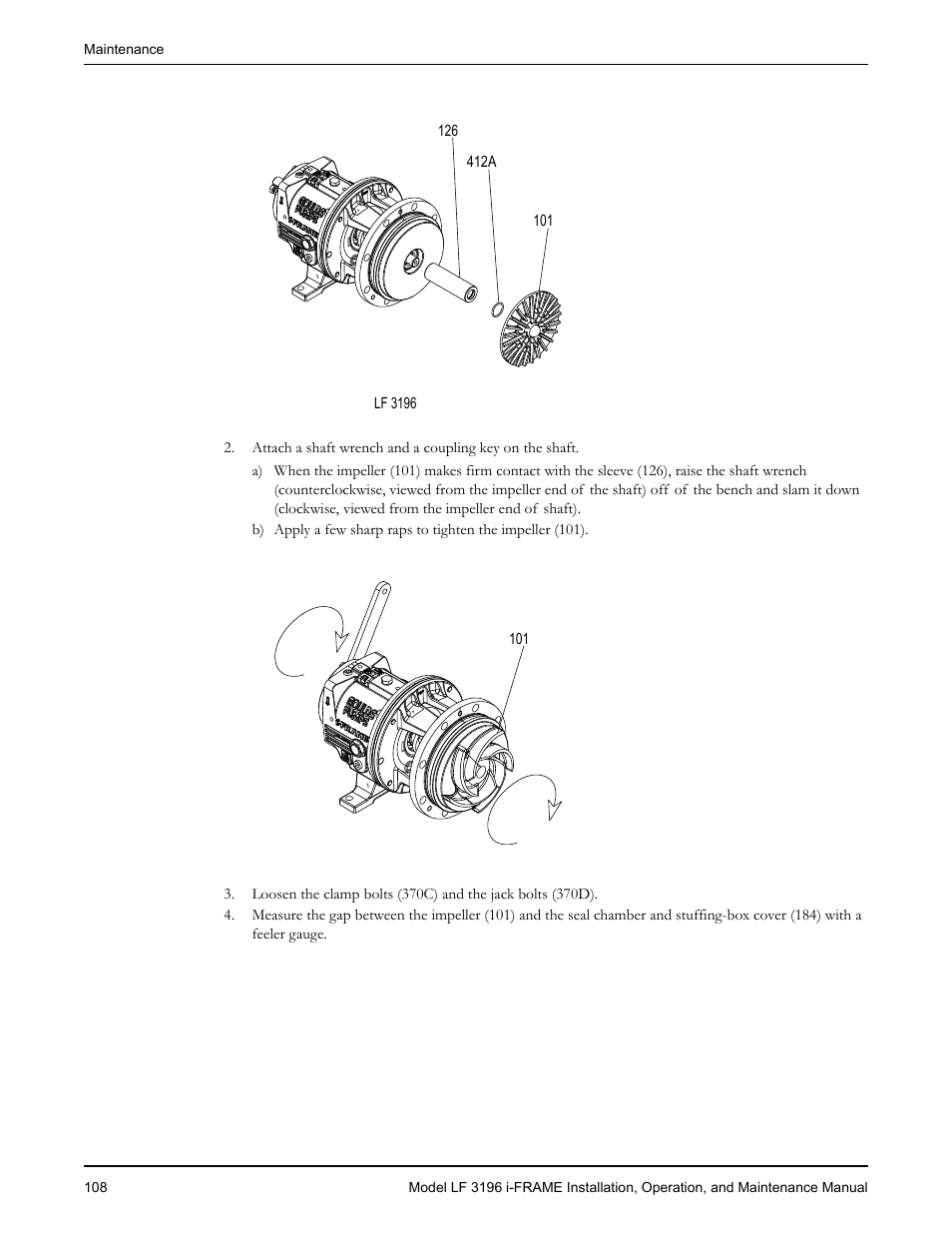 Goulds Pumps LF 3196 i-FRAME - IOM User Manual | Page 110 / 142