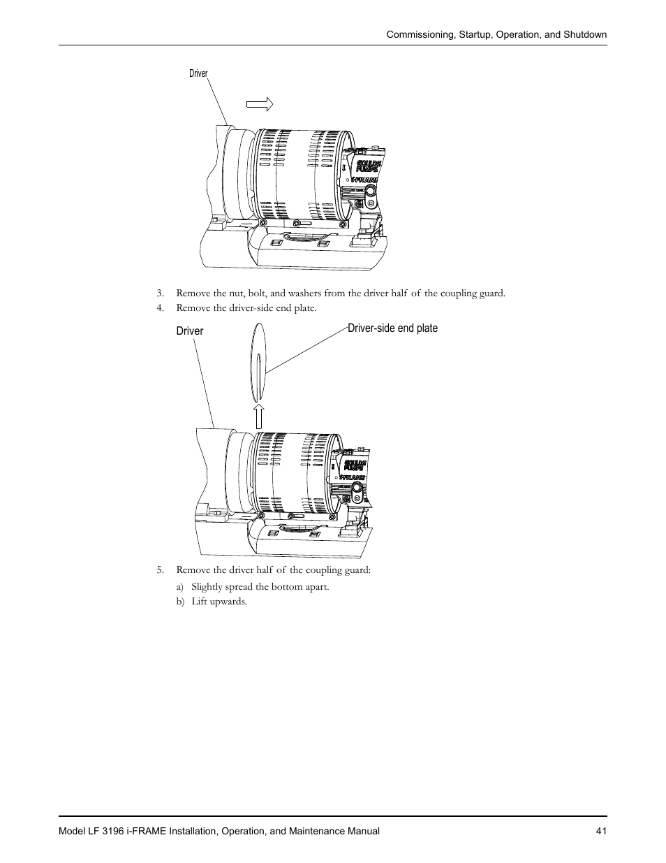 Goulds Pumps LF 3196 i-FRAME - IOM User Manual | Page 43 / 142