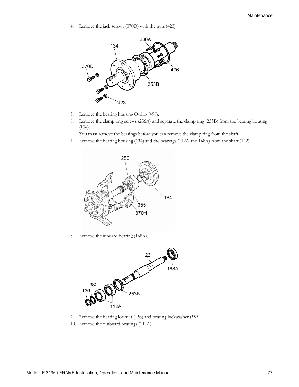 Goulds Pumps LF 3196 i-FRAME - IOM User Manual | Page 79 / 142
