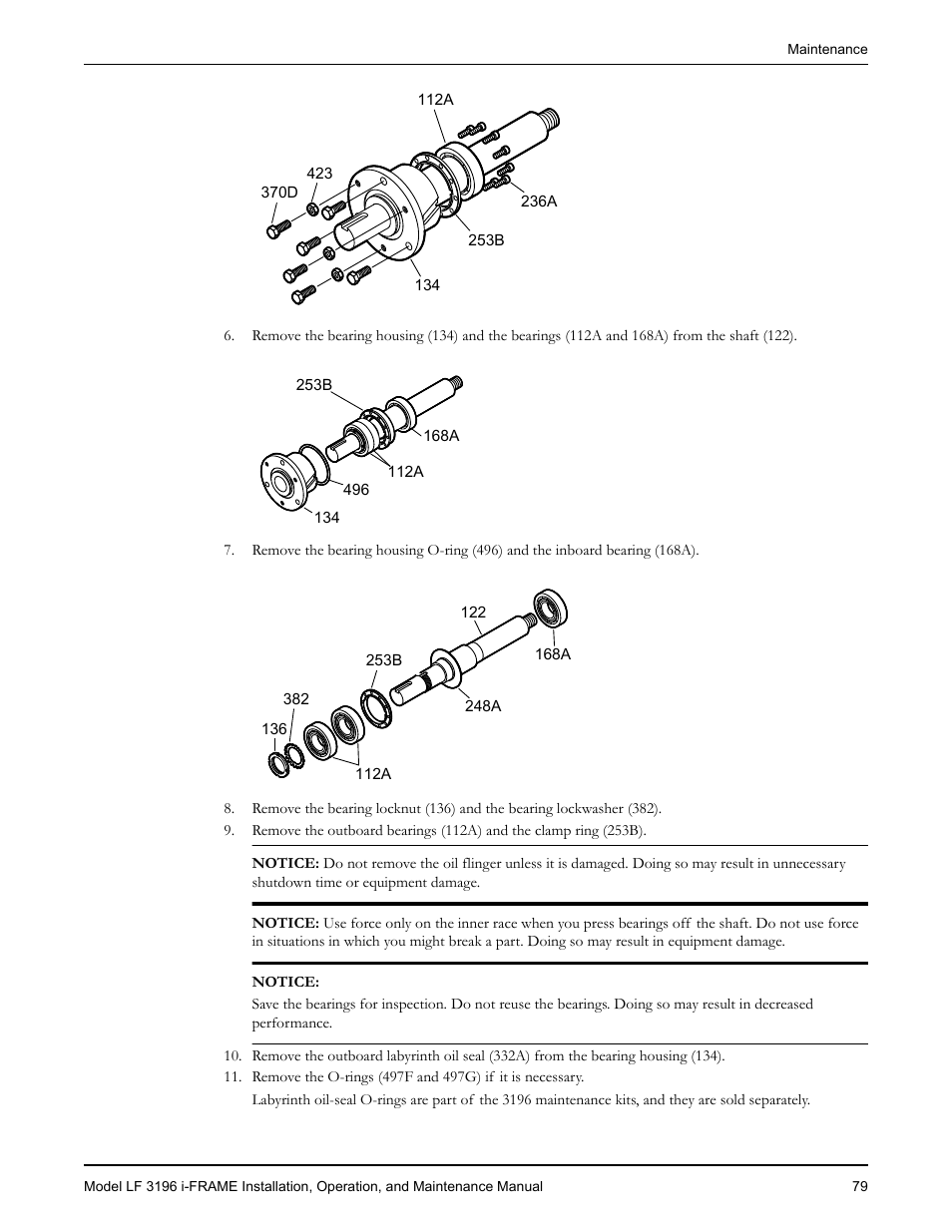 Goulds Pumps LF 3196 i-FRAME - IOM User Manual | Page 81 / 142