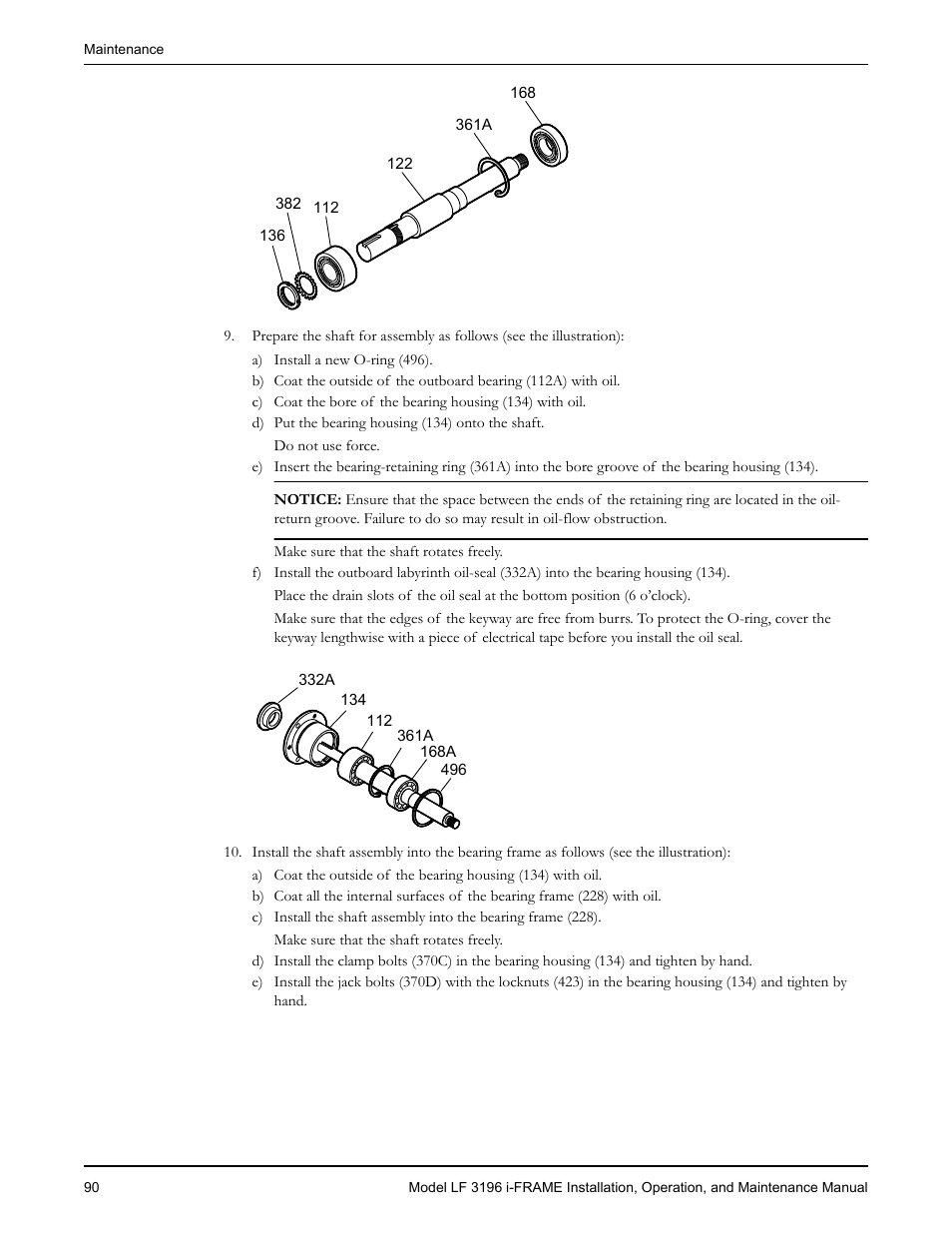Goulds Pumps LF 3196 i-FRAME - IOM User Manual | Page 92 / 142