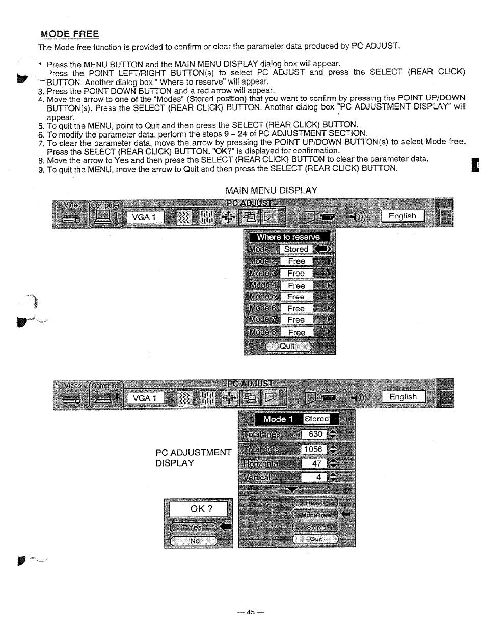 Ask Proxima Pro AV 9310L User Manual | Page 43 / 49