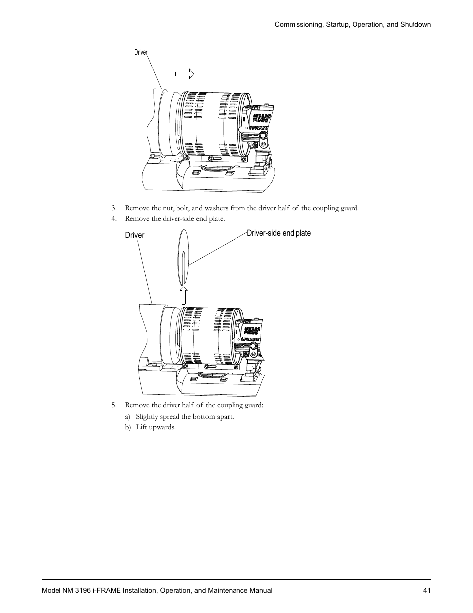 Goulds Pumps NM 3196 i-FRAME - IOM User Manual | Page 43 / 126